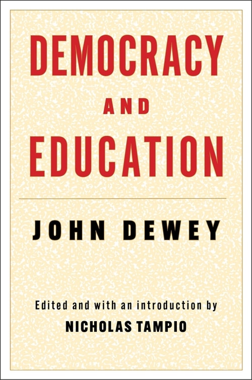 Front cover_Democracy and Education