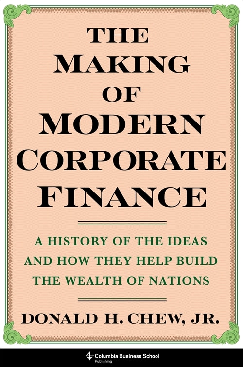 Front cover_The Making of Modern Corporate Finance