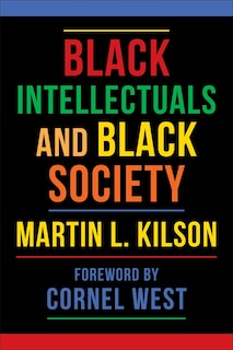 Front cover_Black Intellectuals and Black Society
