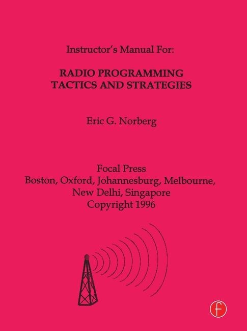 Couverture_Radio Programming Tactics And Strategies