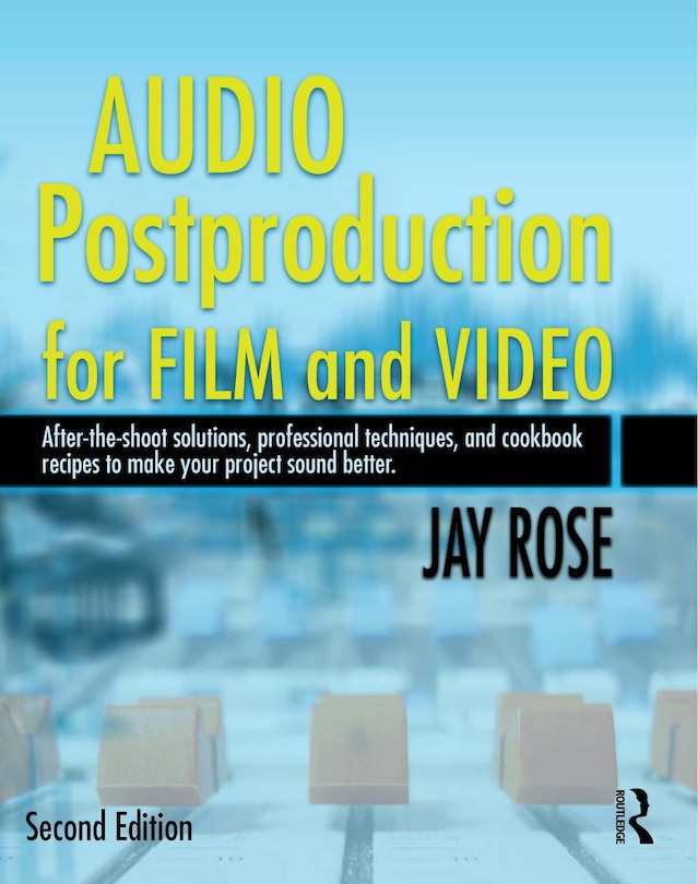 Couverture_Audio Postproduction for Film and Video