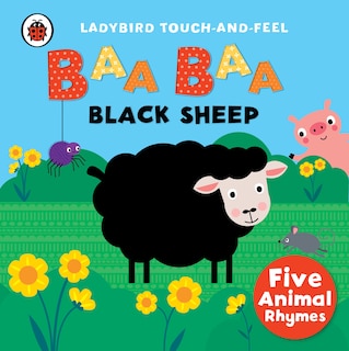 Front cover_Baa, Baa, Black Sheep: Ladybird Touch and Feel Rhymes