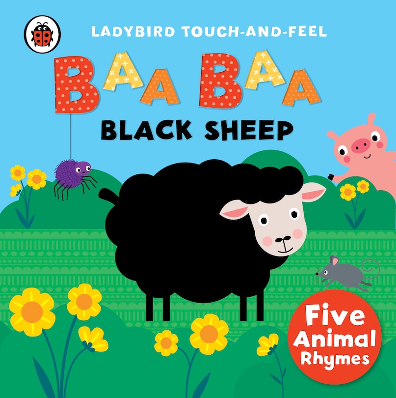 Front cover_Baa, Baa, Black Sheep: Ladybird Touch and Feel Rhymes