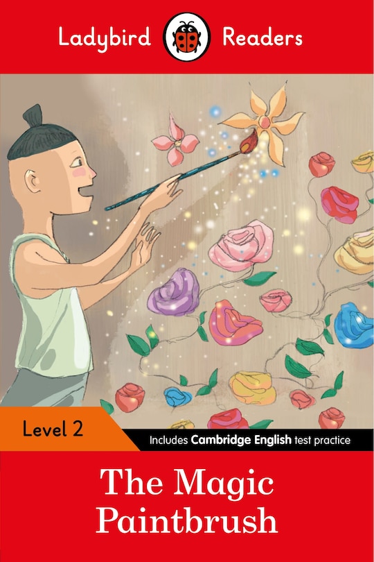 Front cover_The Magic Paintbrush - Ladybird Readers Level 2