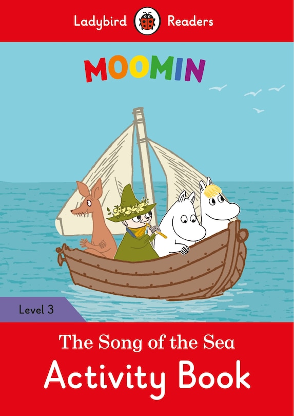 Front cover_Moomin: The Song Of The Sea Activity Book - Ladybird Readers Level 3