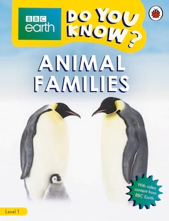 Couverture_Animal Families - Bbc Do You Know...? Level 1