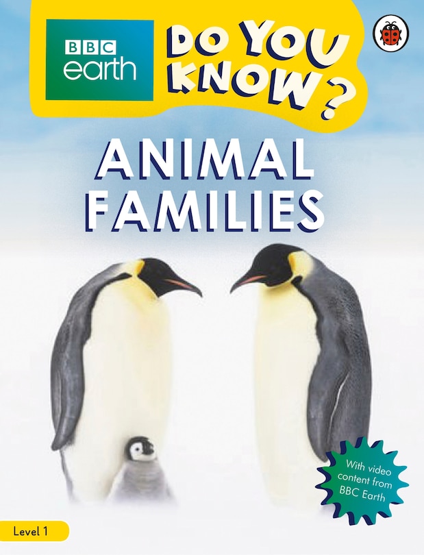 Couverture_Animal Families - Bbc Do You Know...? Level 1