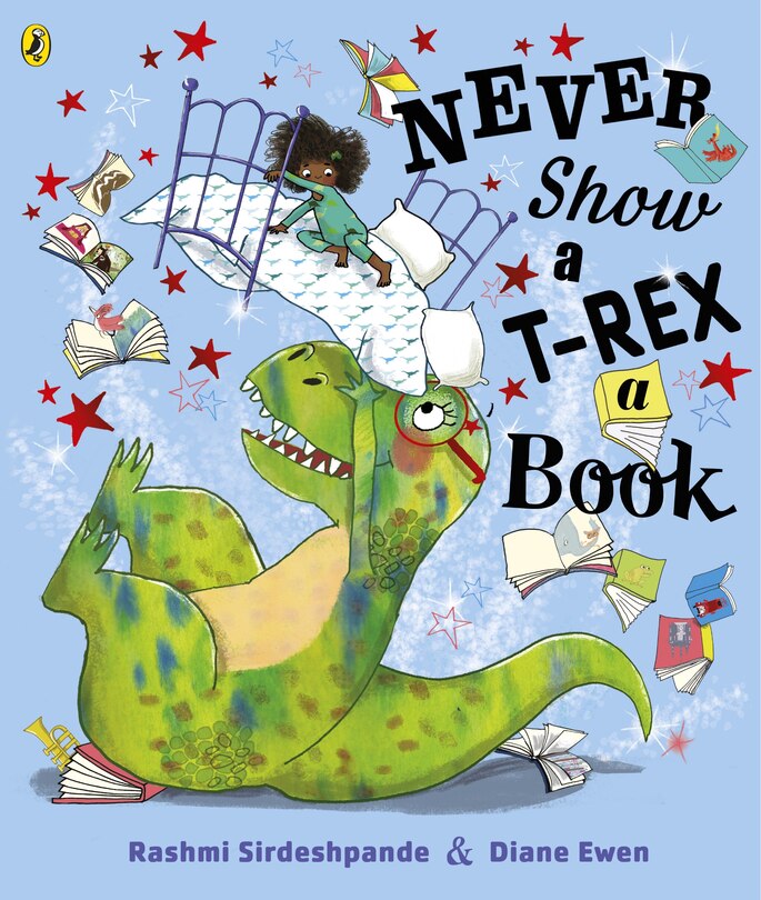 Front cover_Never Show A T-rex A Book!