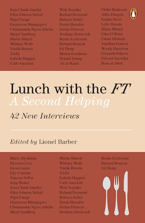 Lunch with the FT: A Second Helping