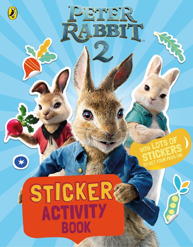 Couverture_Peter Rabbit Movie 2 Sticker Activity Book