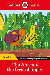 Front cover_The Ant And The Grasshopper - Ladybird Readers Level 1