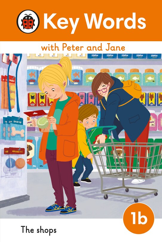 Front cover_Key Words with Peter and Jane Level 1b - The Shops