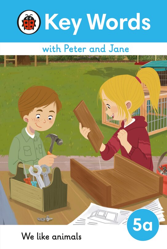Front cover_Key Words with Peter and Jane Level 5a - We Like Animals