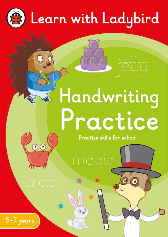 Front cover_Handwriting Practice: A Learn With Ladybird Activity Book 5-7 Years