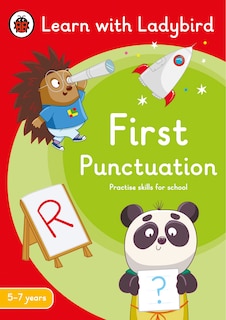 Front cover_First Punctuation: A Learn With Ladybird Activity Book 5-7 Years