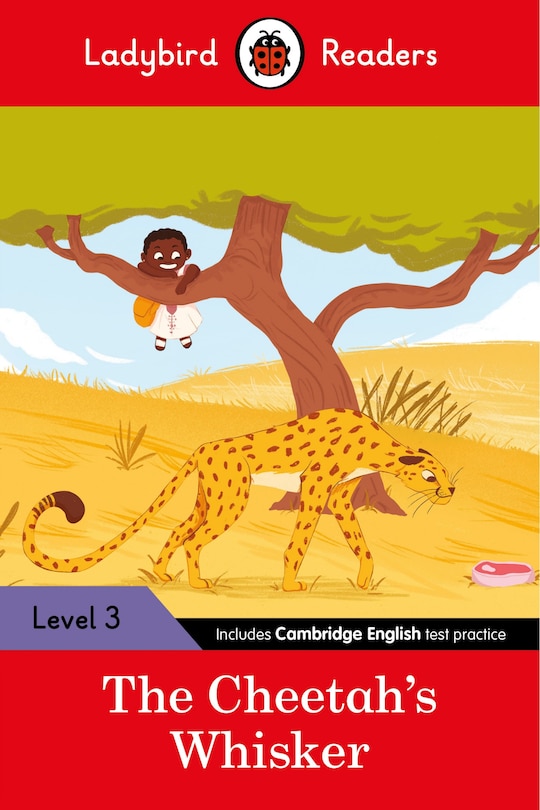 Front cover_Ladybird Readers Level 3 - Tales from Africa - The Cheetah's Whisker (ELT Graded Reader)
