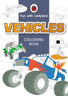 Front cover_Fun With Ladybird: Colouring Book: Vehicles
