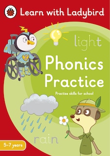 Front cover_Phonics Practice: A Learn with Ladybird Activity Book (5-7 years)