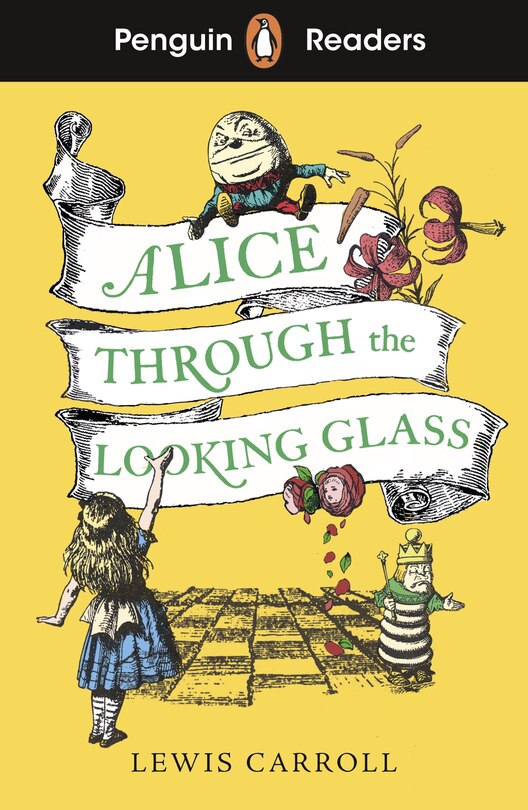 Front cover_Penguin Readers Level 3: Alice Through the Looking Glass