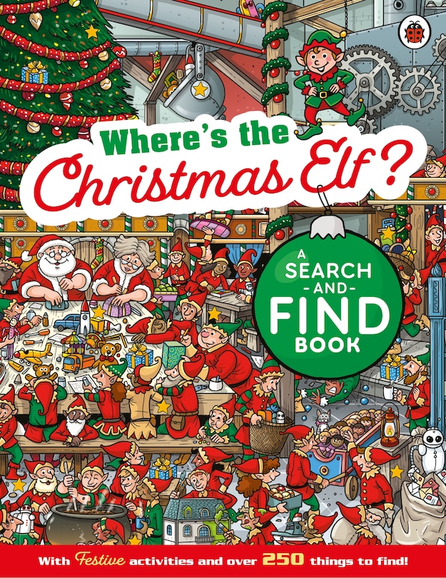 Couverture_Where's the Christmas Elf? A Festive Search-and-Find Book