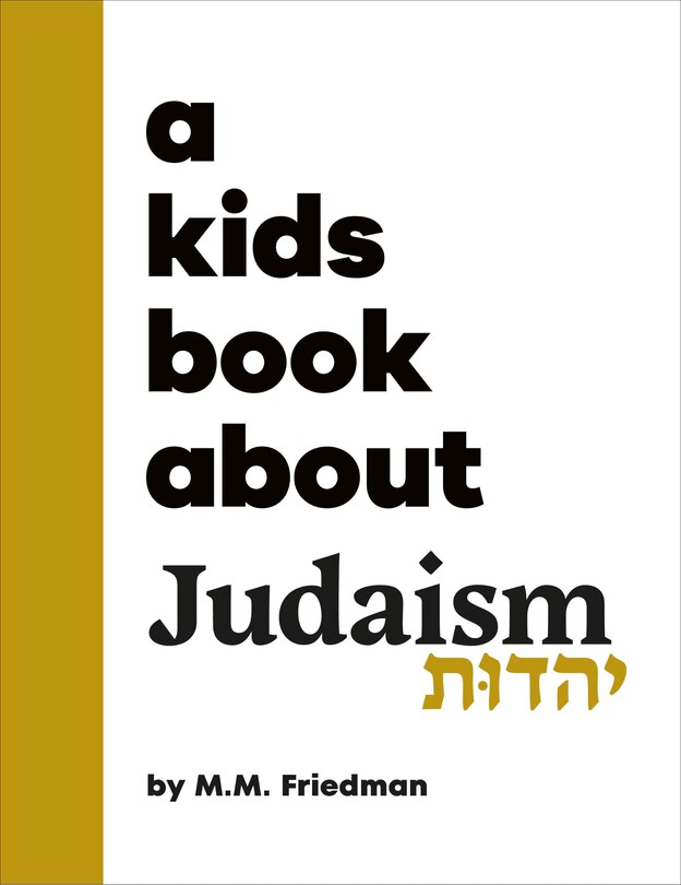Front cover_A Kids Book About Judaism