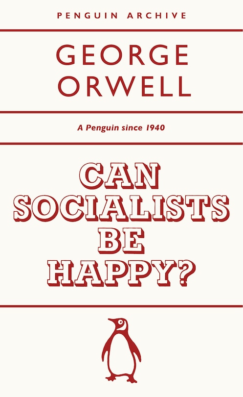 Front cover_Can Socialists be Happy?