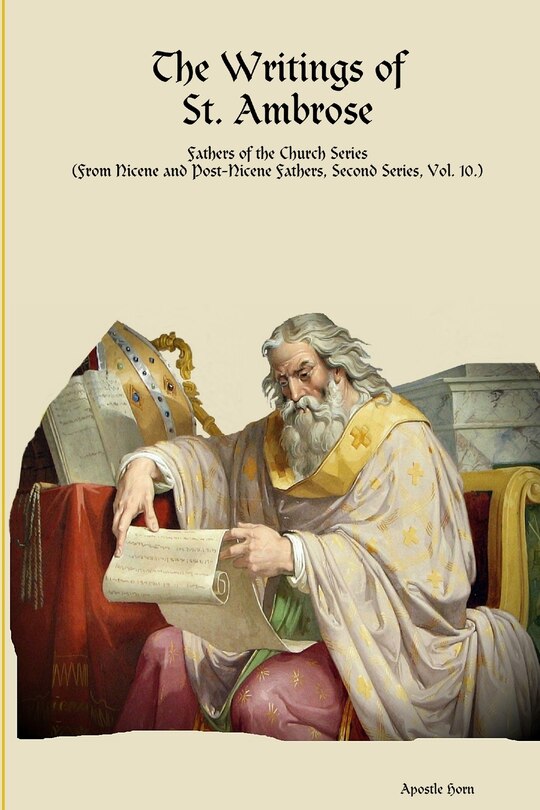 Front cover_The Writings of St. Ambrose
