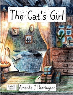 Front cover_The Cat's Girl Large Print