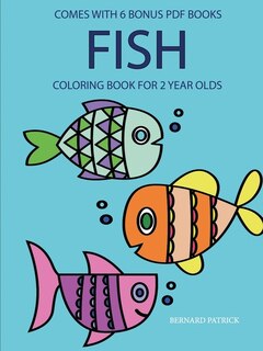 Front cover_Coloring Books for 2 Year Olds (Fish)