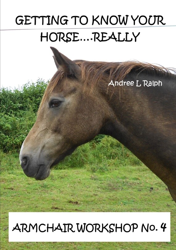 Front cover_Getting To Know Your Horse....Really - Armchair Workshop No.4