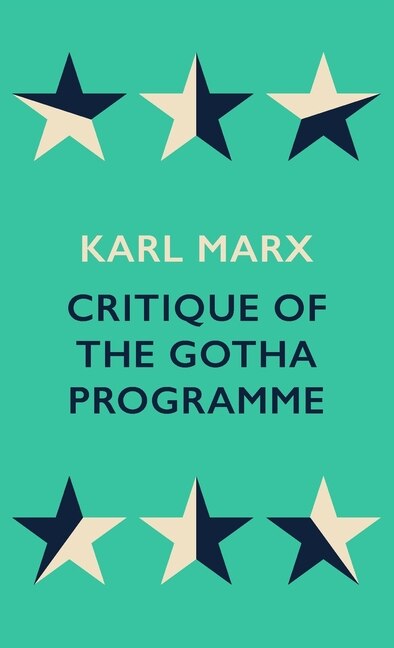Front cover_Critique of the Gotha Programme