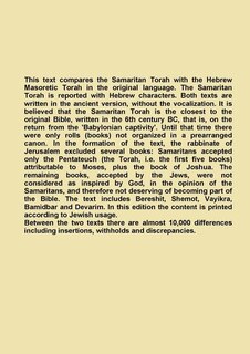 Front cover_Parallel Samaritan and Masoretic Torah