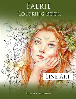 Front cover_Faerie Coloring Book