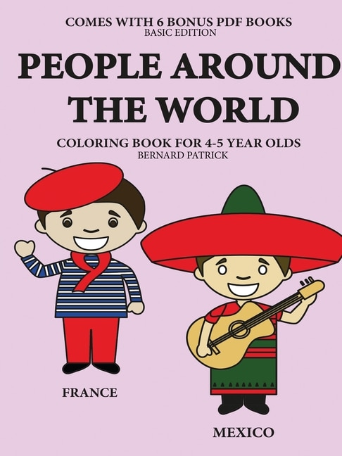 Couverture_Coloring Books for 4-5 Year Olds (People Around the World)