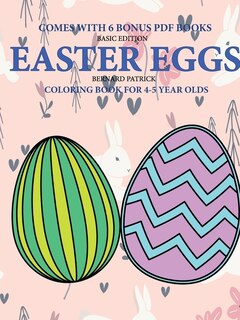 Front cover_Coloring Book for 4-5 Year Olds (Easter Eggs)