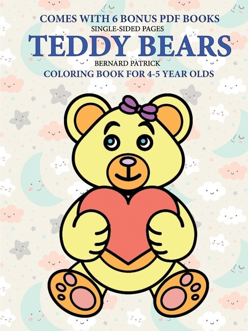 Front cover_Coloring Book for 4-5 Year Olds (Teddy Bears)
