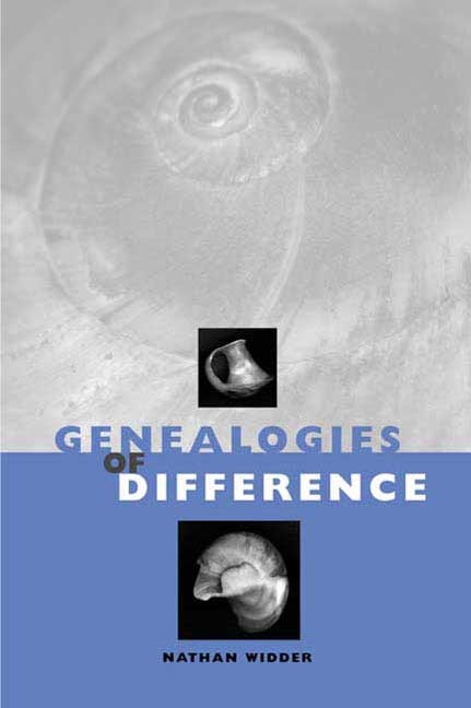 Front cover_Genealogies of Difference