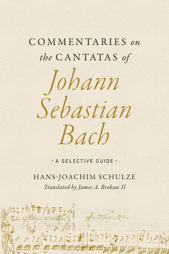 Couverture_Commentaries on the Cantatas of Johann Sebastian Bach