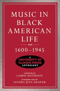 Couverture_Music In Black American Life, 1600-1945