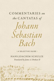 Couverture_Commentaries on the Cantatas of Johann Sebastian Bach
