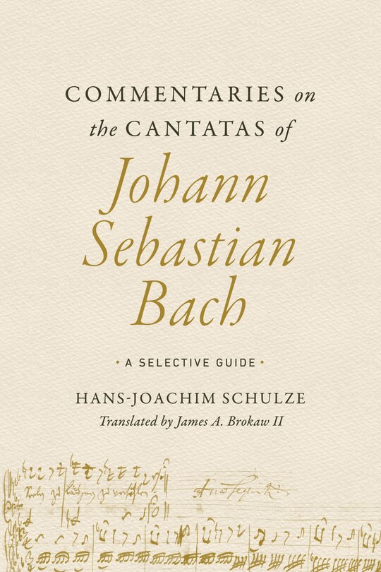 Couverture_Commentaries on the Cantatas of Johann Sebastian Bach