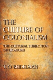 Front cover_The Culture Of Colonialism