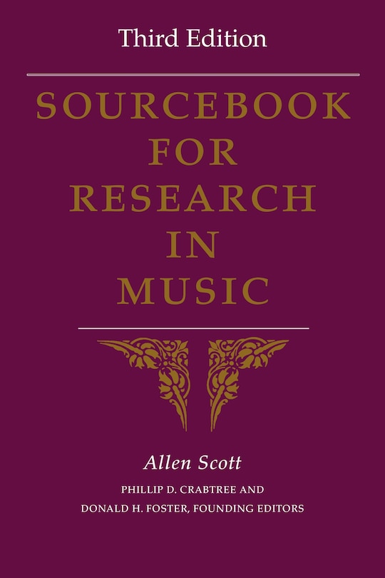 Front cover_Sourcebook For Research In Music, Third Edition