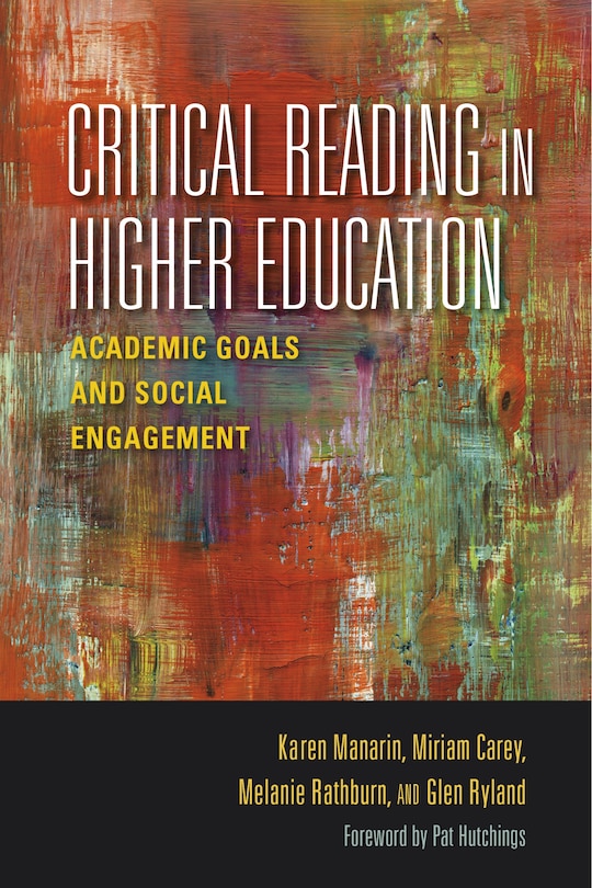 Front cover_Critical Reading In Higher Education
