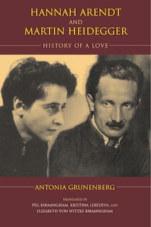 Couverture_Hannah Arendt And Martin Heidegger