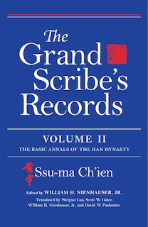 Front cover_The Grand Scribe's Records, Volume Ii