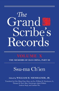 Couverture_The Grand Scribe's Records, Volume X