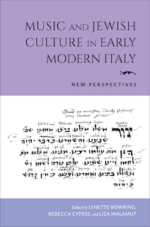 Couverture_Music And Jewish Culture In Early Modern Italy