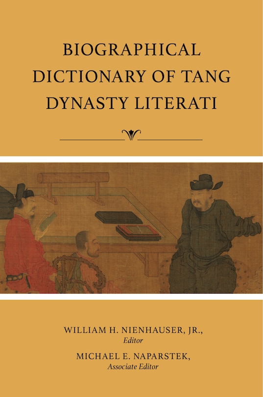 Couverture_Biographical Dictionary Of Tang Dynasty Literati
