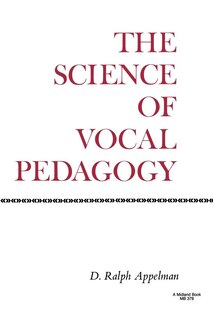 Front cover_The Science of Vocal Pedagogy